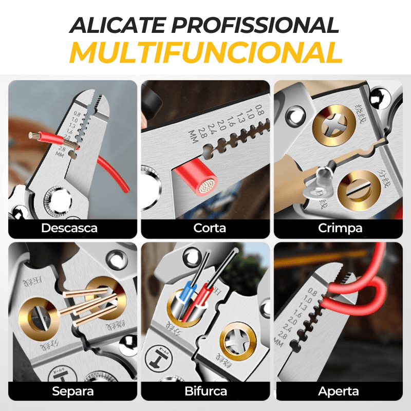 Alicate Multifuncional Profissional