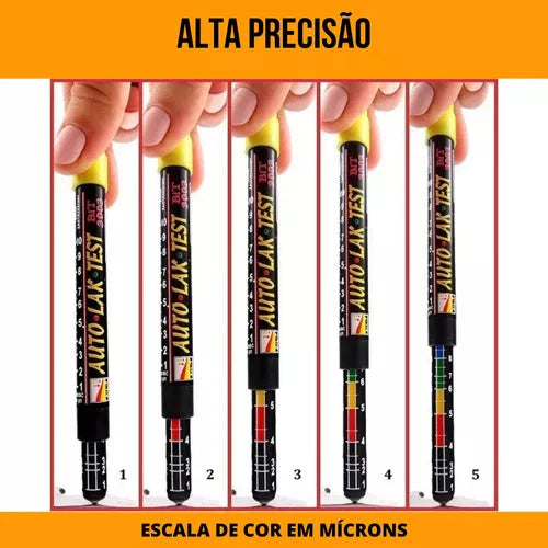 Caneta Medidor Espessura Carro Batido Tinta - AutoLak