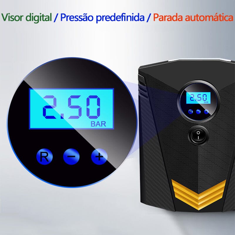 Compressor de Ar Digital - Air Pump