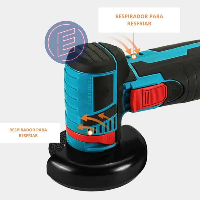 Esmerilhadeira Industrial de TItanium Sem Fio