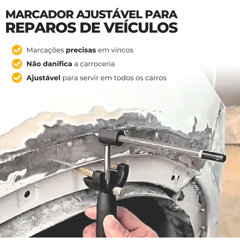 Graminho de Marcação Ajustável para Automóveis