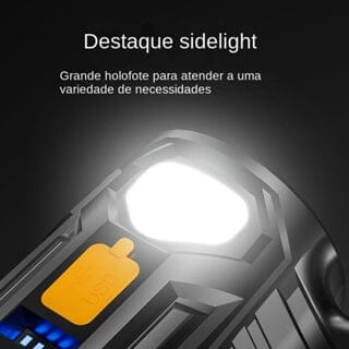 Lanterna  Multifuncional de Led 5.400.000 lumens + Tripé de Brinde