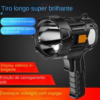 Lanterna  Multifuncional de Led 5.400.000 lumens + Tripé de Brinde