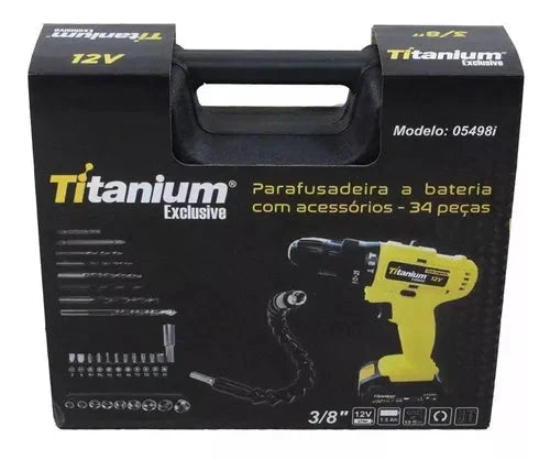 Parafusadeira Titanium 12V [ULTRA PRECISÃO]