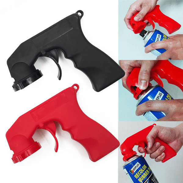 Pistola Aplicador Com Adaptador E Gatilho Para Lata De Tinta Spray Uso Geral