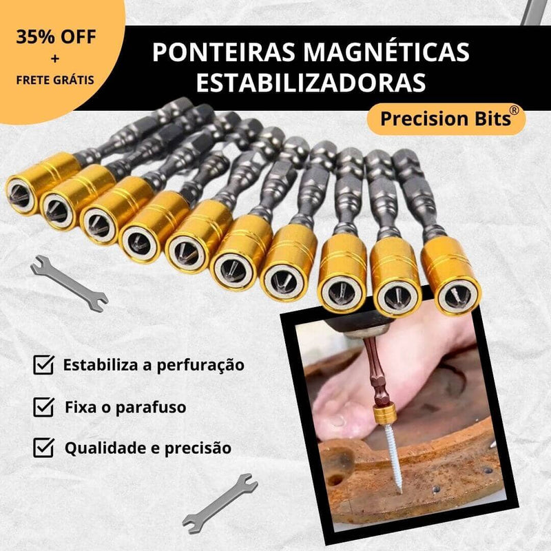 Ponteiras Magnéticas Estabilizadoras Philips PH2- Precision Bits