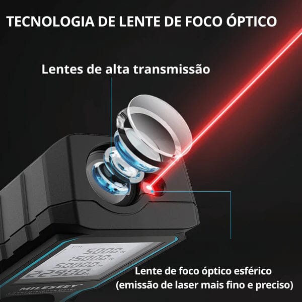 Trena Digital Laser Com Nível De Alta Precisão S6