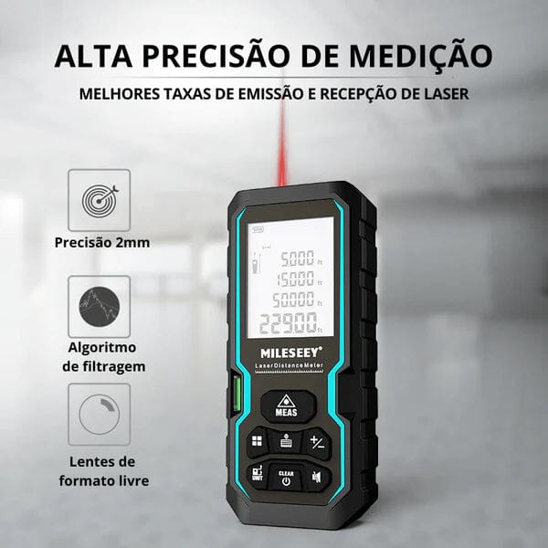 Trena Digital Laser Com Nível De Alta Precisão S6